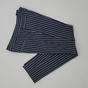 Banana Republic Sloan Navy & White Pants, Size 2